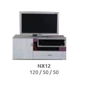 Meblar Studentský pokoj Next černá Next: TV skříňka Next NX12 černá/š. 120 x v. 50 x h. 50 cm