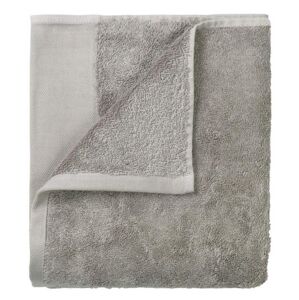 Set 4 ručníků 30 x 30 cm, světle šedý BLOMUS