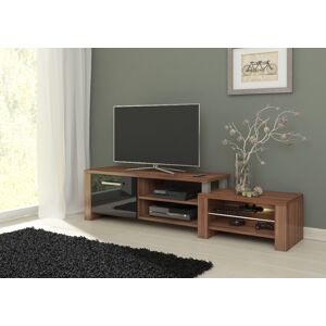WIP TV stolek Orion Barva: Švestka / černý lesk