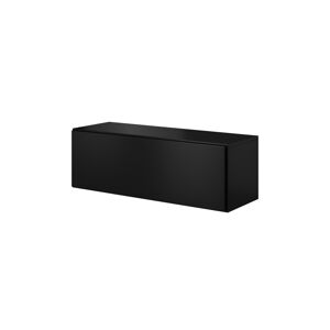 Artcam TV stolek ROCO RO-1 roco: korpus černý mat / okraj černý mat / dvířka černý mat