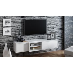 Artcam TV stolek SIGMA 1E WHITE / závěsný