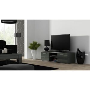 Artcam TV stolek SOHO 140 cm Barva: Šedý/šedý lesk