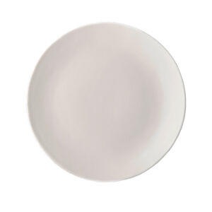 Made in Japan Mělký talíř s nepravidelným okrajem MT 24 cm bílý