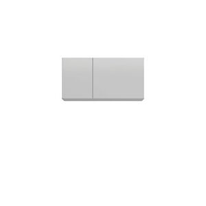 BRW Závěsná skříňka: Moko - SFW2D / 4/8 Farba: sivá grau