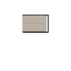 BRW Závěsná skříňka: GRAPHIC-SFW1DL / A Farba: sivý wolfram/popiel