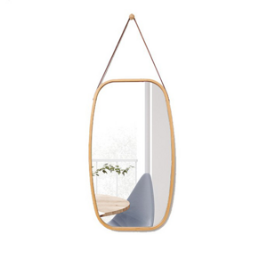 Tempo Kondela Zrcadlo LEMI 3 | přírodní bambus