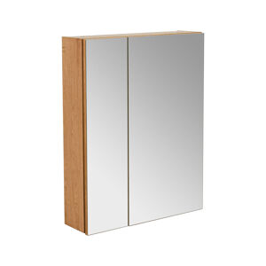 ArtCom Koupelnová sestava MONAKO White Oak Monako: Zrkadlová skrinka Monako 840 - 75 x 60 x 16 cm