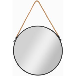 ArtPodlas Zrcadlo TUTUM černé BBJ-50R | 50 cm