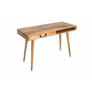Invicta Interior INVICTA biurko RETRO 120 cm Mango - lite drewno