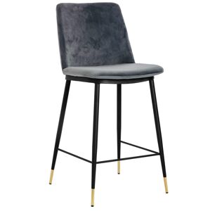ArtKing Barová židle DIEGO 65 | tmavě šedá