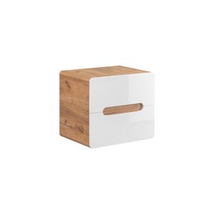 ArtCom Koupelnová skříňka ARUBA White828 | Dub craft zlatý/bílý lesk | smontovaná | výprodej