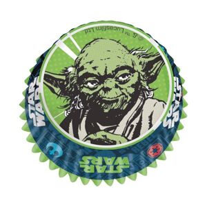 Košíčky na bonbóny, pralinky a minimuffinky - Yoda Star Wars - 60 ks - Stor