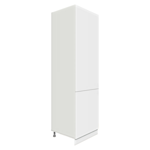 ArtExt Kuchyňská skříňka vysoká pro vestavnou chladničku D14DL 60 207 Titanium Farba dvierok: FINO BIELE, Farba korpusu: Lava