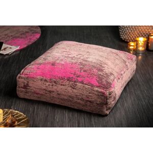 Invicta Interior INVICTA poduszka podłogowa MODERN ART - 70 cm różowy, bawełna, poliester