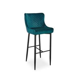 Signal Barová židle COLIN B H-1 | Velvet Barva: Zelená / Bluvel 78
