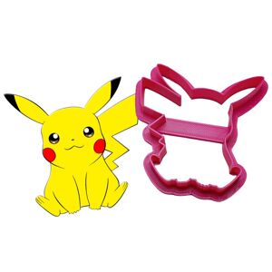 Vykrajovátko Pokémon Pikachu - 3D tisk - Dortmarket
