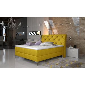 Artelta Manželská postel ADEL Boxspring | 140 x 200 cm barevné provedení: Omega 68