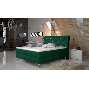 Artelta Manželská postel ADEL Boxspring | 160 x 200 cm barevné provedení: Kronos 19