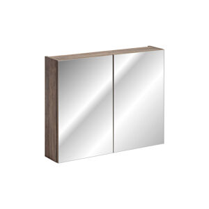 ArtCom Koupelnová sestava SANTA FE OAK Typ: Zrcadlová skříňka SANTA FE OAK 84-80 / 80 x 65 x 17 cm