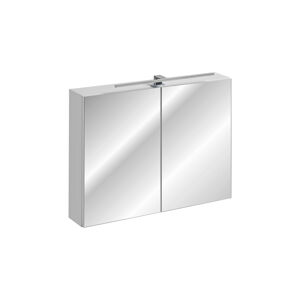 ArtCom Koupelnová sestava LEONARDO WHITE Typ: Zrcadlová skříňka LEONARDO WHITE 84-90 / 90 x 65 x 16,8 cm