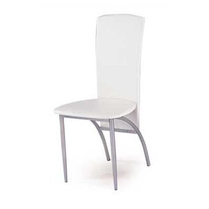 Jídelní židle bílá AC-1017 WT