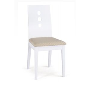 Jídelní židle bílá C-1506-sed WT