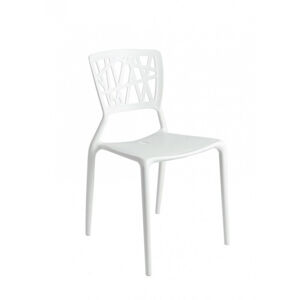 ArtD Jídelní židle Bush inspirovaná Viento chair Farba: Biela