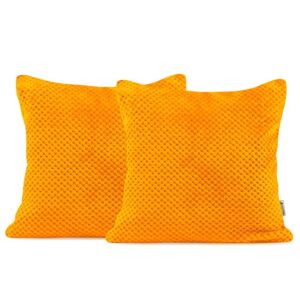 ArtTruAn Sada povlečení na polštáře HENRY | 45 x 45 cm Barva: Orange