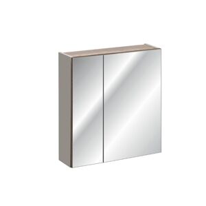 ArtCom Koupelnová sestava SANTA FE TAUPE Typ: Zrcadlová skříňka SANTA FE TAUPE 84-60 / 60 x 65 x 17 cm