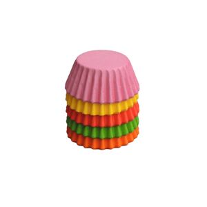 Cukrářské košíčky pečné na menší muffinky barevné 35x20 mm - 100 ks -