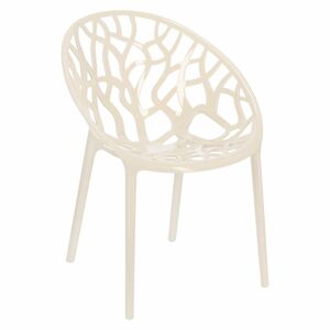 ArtD Jídelní židle Coral Farba: Ivory
