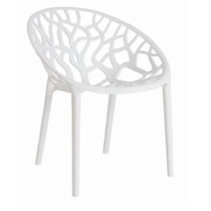 ArtD Jídelní židle Coral Farba: Biela