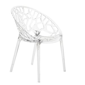 ArtD Jídelní židle Coral Farba: Transparentná
