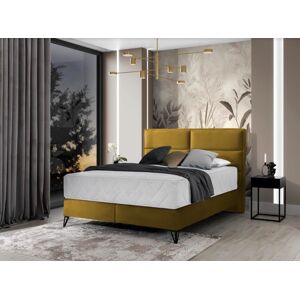 Artelta Manželská postel SAFIRO Boxspring | 140 x 200 cm Barva: Nube 45