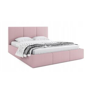 BMS Manželská postel HAILEY 3 | bez matrace 160 x 200 cm Barva: Růžová