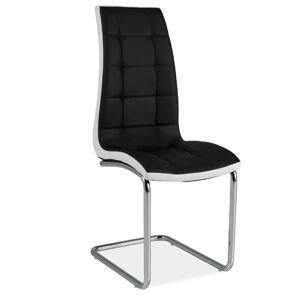 Signal Jídelní židle H-103 Farba: Čierno-biela