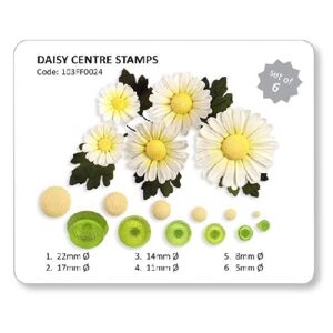 Sada na středy květin (Daisy Center Stamps) - JEM