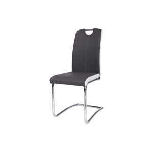 Signal Jídelní židle H-341 Farba: Sivá / biele boky
