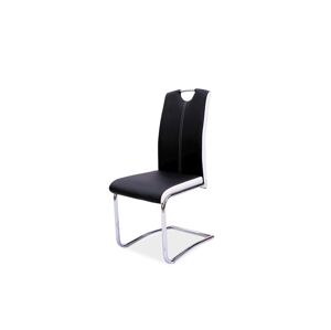 Signal Jídelní židle H-341 Farba: Čierna / biele boky