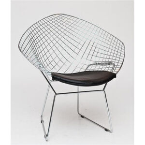 ArtD Jídelní židle HarryArm inspirovaná Diamond Armchair Farba: Čierna