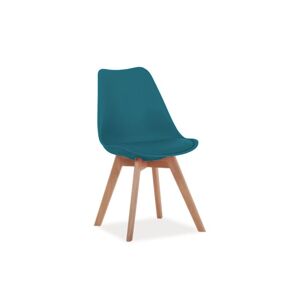 Signal Jídelní židle KRIS / buk Barva: Modrá
