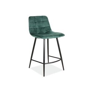 Signal Barová židle MILA H-2 | Velvet Barva: Zelená / Bluvel 78
