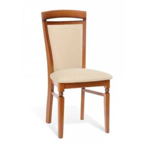 BRW Jídelní židle Natalia DKRSII Látka: 1094, Provedení dřeva Trax: Višeň primavera
