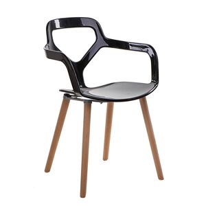 ArtD Jídelní židle Nox Wood Farba: Čierna