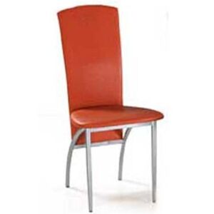 Jídelní židle oranžová AC-1017 ORA