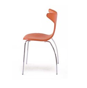 Jídelní židle oranžová AUC-132 ORA