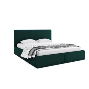 BMS Manželská postel HAILEY | bez matrace 160 x 200 cm Barva: Zelená
