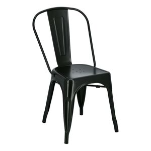 ArtD Jídelní židle Paris inspirovaná Tolix Farba: Čierna