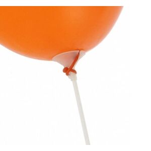 Držák - tyčky na balónky 1 ks BÍLÝ - SMART