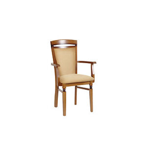 Black Red White Jídelní židle s područkami: BAWARIA - DKRS_P Látka: 1010, Prevedenie dreva Trax: Orech taliansky